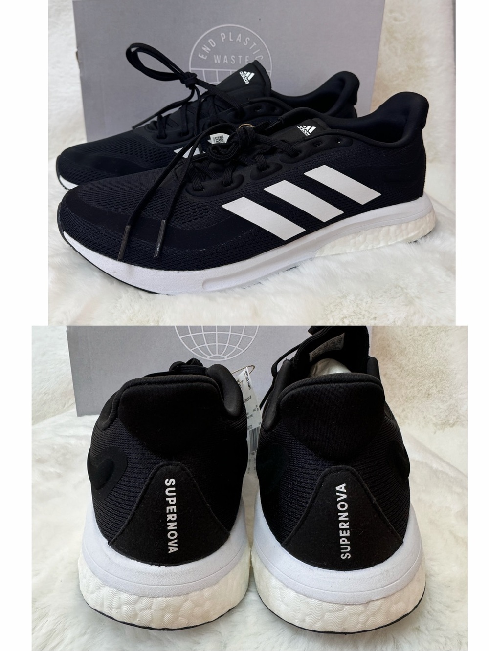 Adidas supernova running shoes men’s 10 New